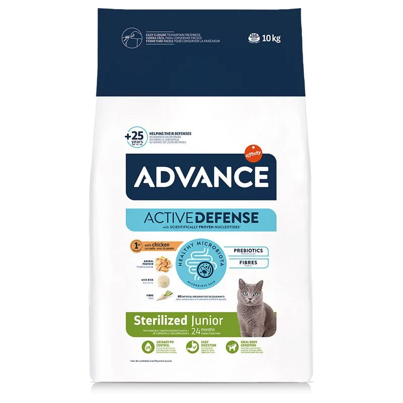 2 x Affinity Advance (Sterilized Junior con Pollo 2 x 10 kg)