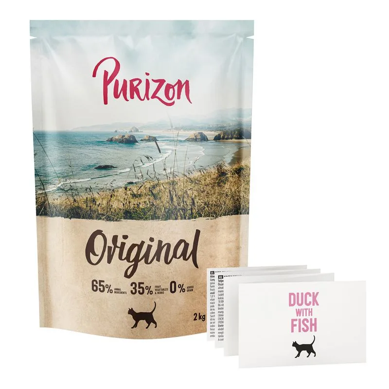 Purizon Original Adult Anatra con Pesce - senza cereali (2 kg)