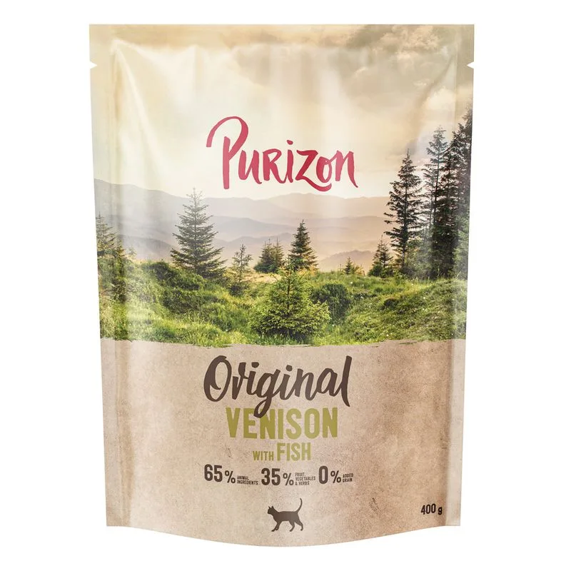 Purizon Original Cervo & Pesce - senza cereali (400 g)