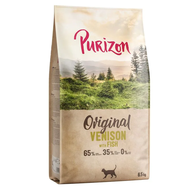 Purizon Original Cervo & Pesce - senza cereali (6,5 kg)