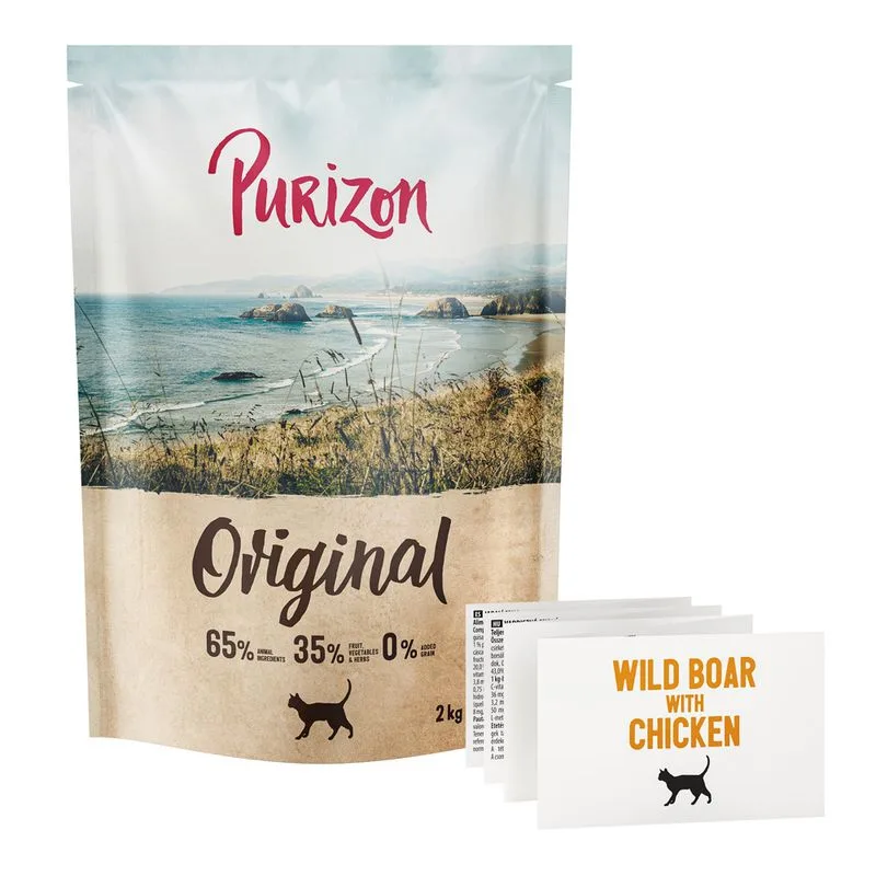 Purizon Original Cinghiale con Pollo - senza cereali (2 kg)