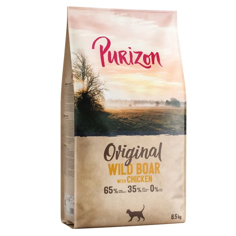 Purizon Original Cinghiale con Pollo - senza cereali (Set %: 2 x 6,5 kg)