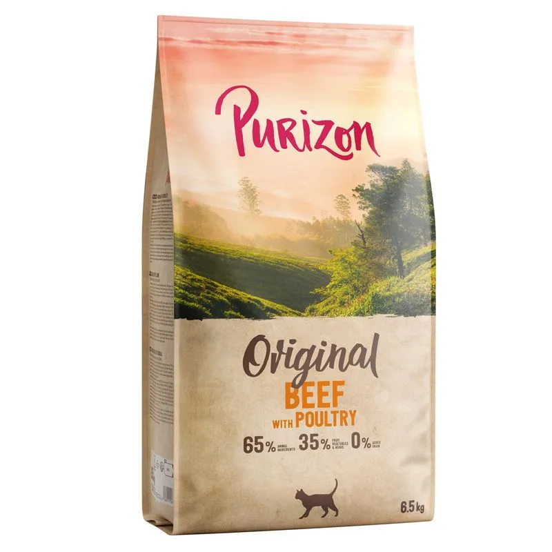 Purizon Original Manzo con Pollo - senza cereali (Set % 2 x 6,5 kg)