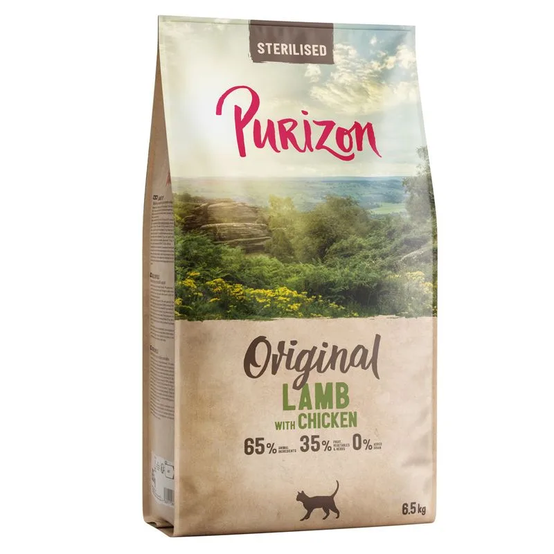 Purizon Original Sterilised Agnello con Pollo - senza cereali (NUOVO Set%: 2 x 6,5 kg)