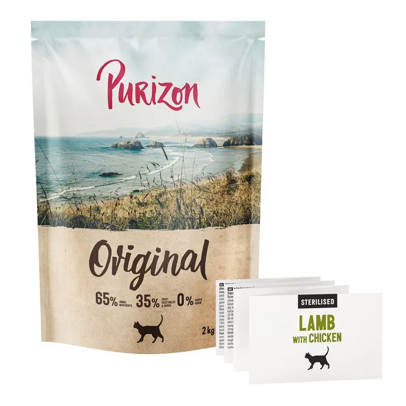 Purizon Original Sterilised Agnello con Pollo - senza cereali (NUOVO: 2 kg)