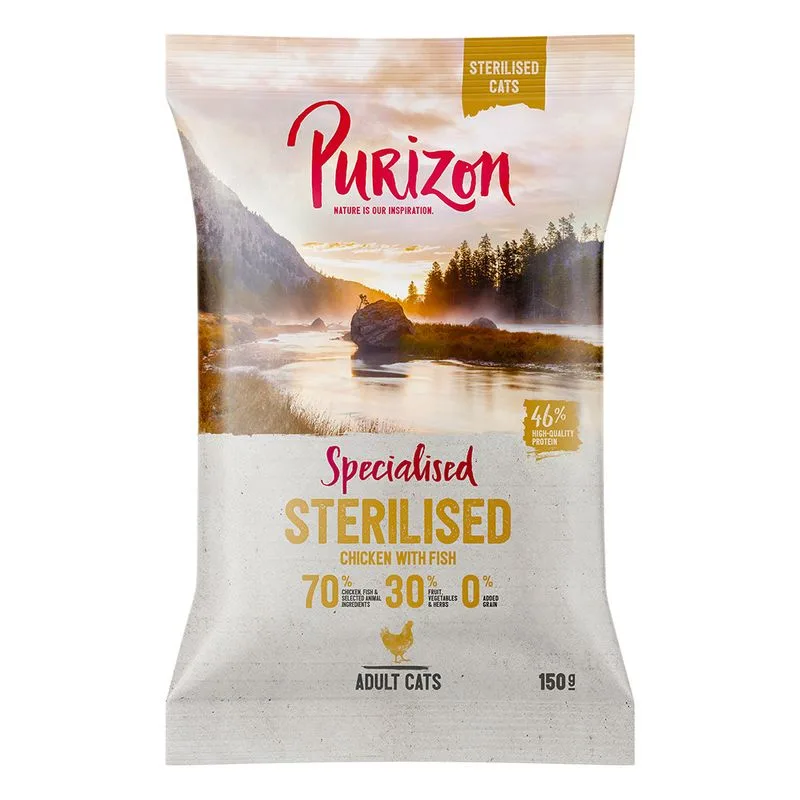 Purizon Original Sterilised Salmone con Pollo - senza cereali (100 g)