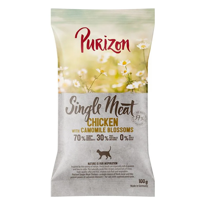 Purizon Single Meat Pollo con Fiori di camomilla (100 g)