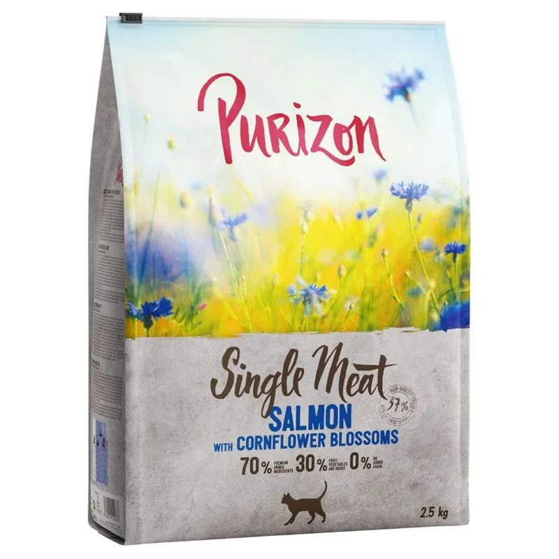 Purizon Single Meat Salmone con Fiordaliso (2,5 kg)