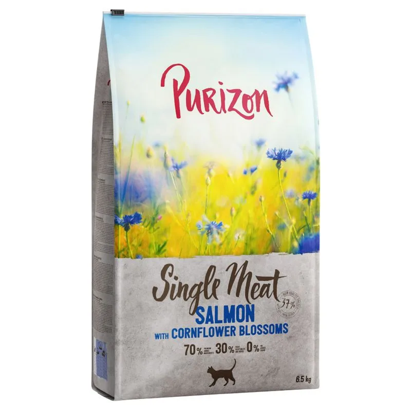 Purizon Single Meat Salmone con Fiordaliso (Set %: 2 x 6,5 kg)