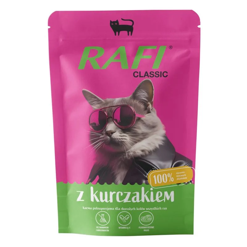 Rafi Cat Classic 20 x 100 g (Pollo)