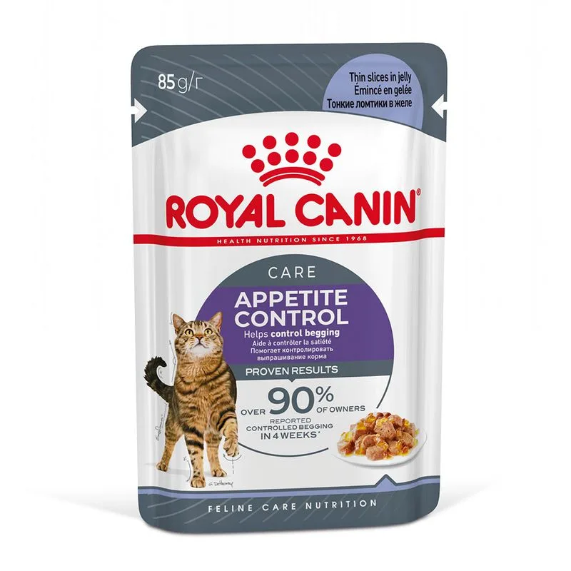 Royal Canin Appetite Control Care umido in Gelatina per gatti (Set %: 96 x 85 g)