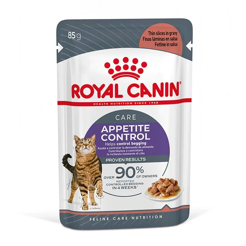 Royal Canin Appetite Control Care umido in Salsa per gatti (Set %: 96 x 85 g)