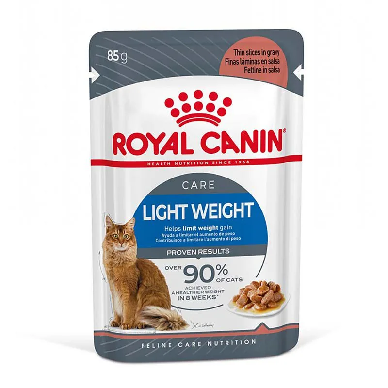 Royal Canin Light Weight Care umido in Salsa per gatti (Set %: 96 x 85 g)