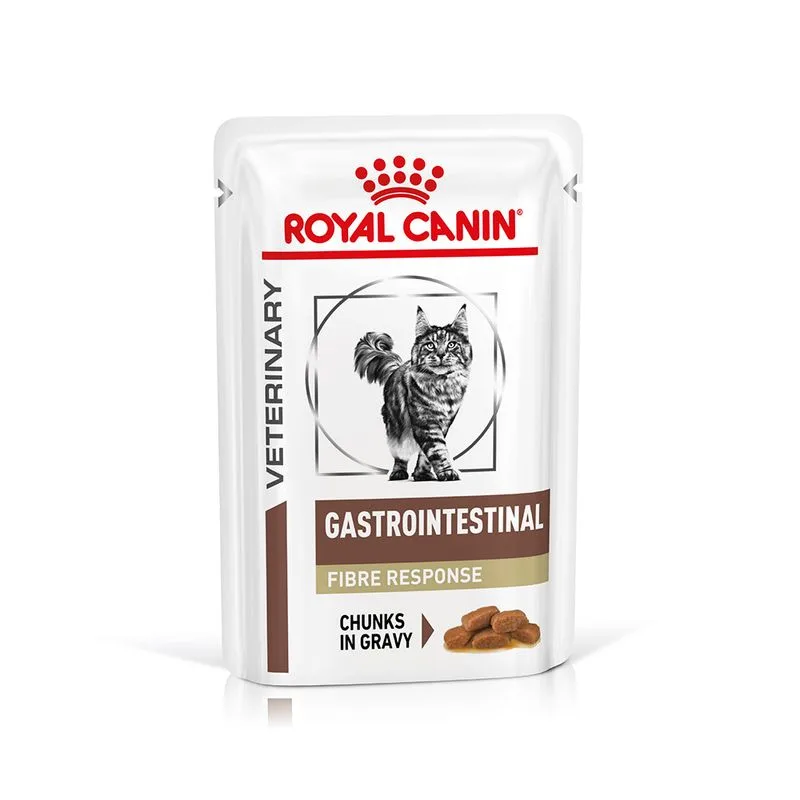 Royal Canin Feline Gastrointestinal Fibre Response Veterinary in Salsa (Set %: 48 x 85 g)