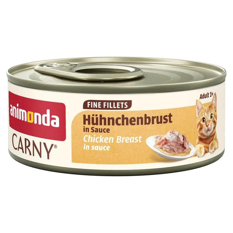 animonda Carny Adult Fine Fillets in Salsa 24 x 60 g (Petto di Pollo)