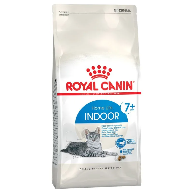 Multipack risparmio! 2 x Royal Canin Feline Crocchette per gatti (2 x 3,5 kg Indoor 7+)