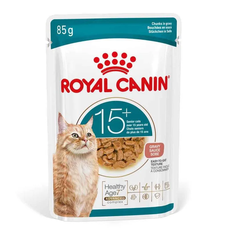 Royal Canin Ageing 15+ in Salsa (Set %: 24 x 85 g)