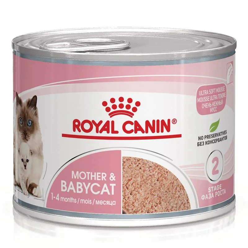 Royal Canin Mother & Babycat Mousse ultra soffice (Set %: 96 x 195 g)