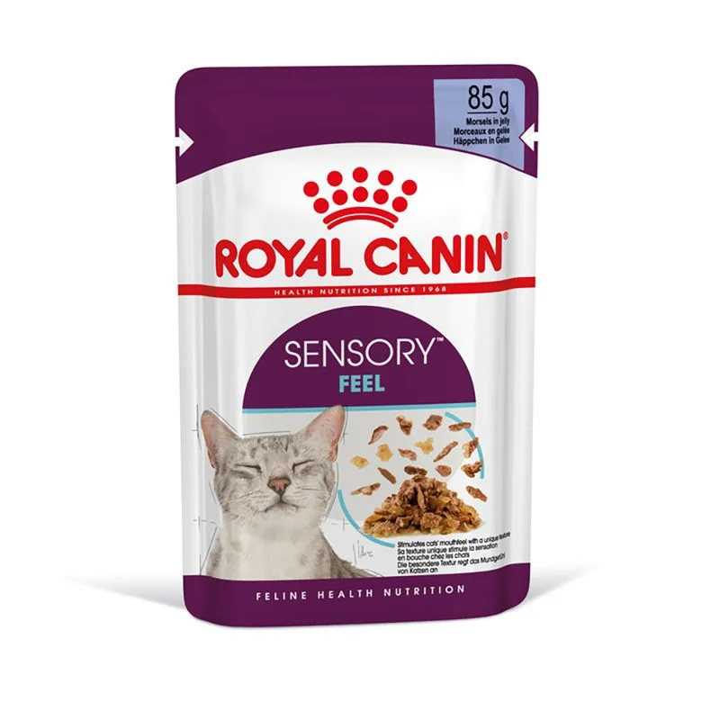 Royal Canin Sensory Feel umido in Gelatina per gatti (Set%: 48 x 85 g)
