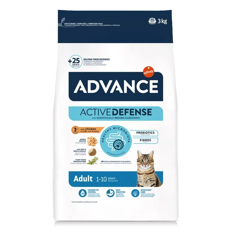 Advance Adult Pollo & Riso Crocchette per gatto (Set %: 2 x 3 kg)