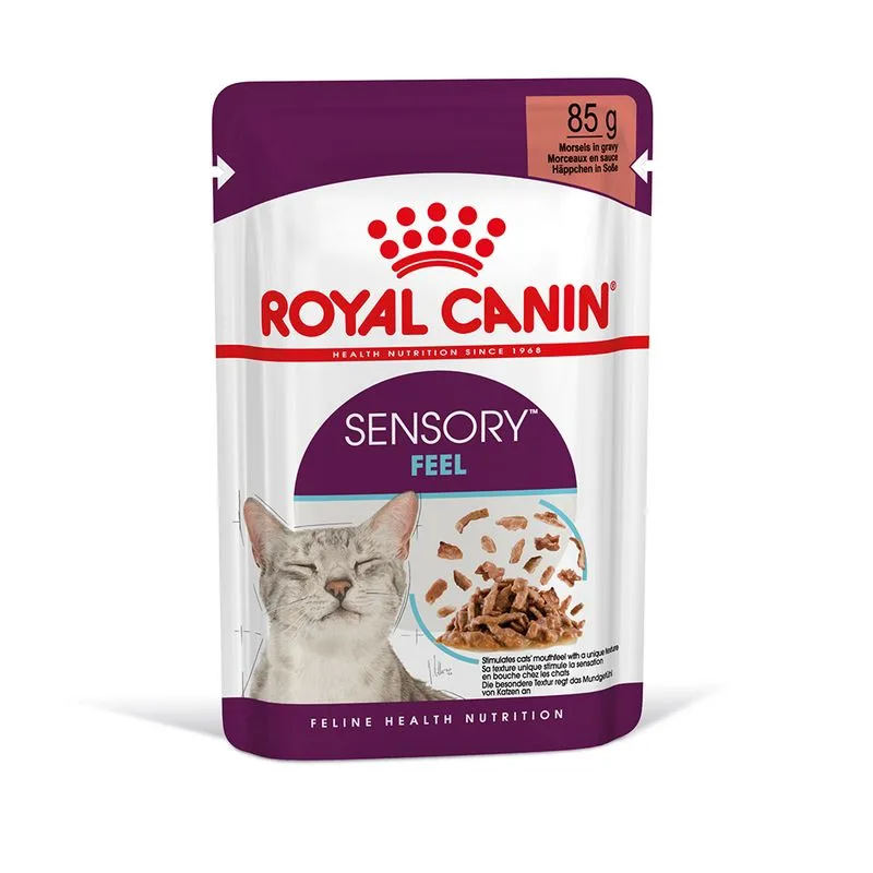 Royal Canin Sensory Feel umido in Salsa per gatti (Set %: 96 x 85 g)