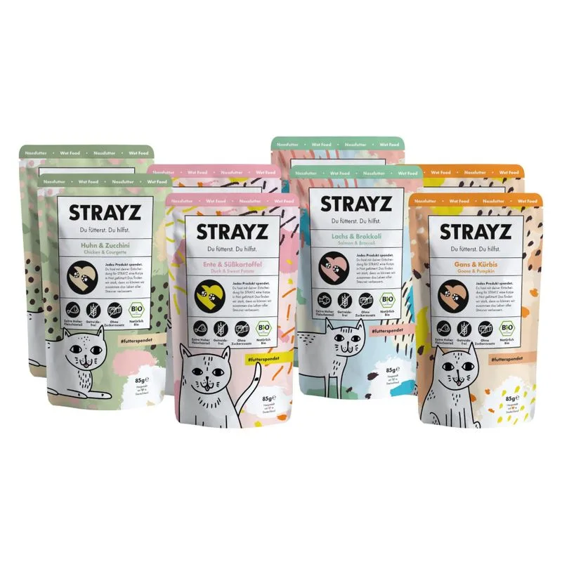 STRAYZ BIO cat 8 x 85 g