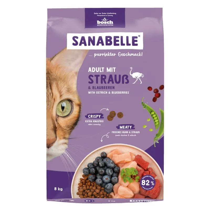 Sanabelle Adult con Struzzo e Mirtilli