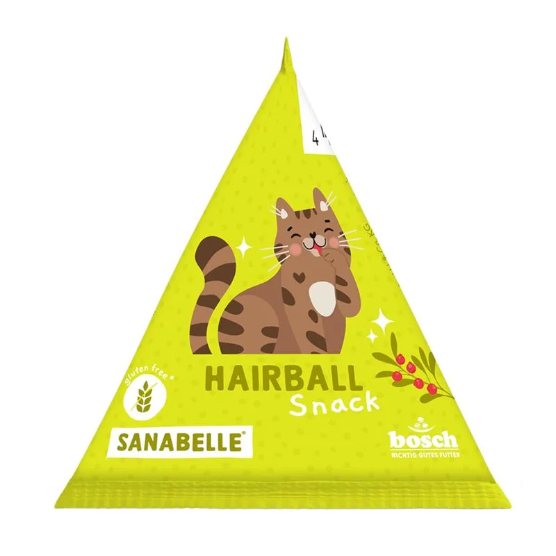 Sanabelle Hairball Snack nel Tetraedro (25 x 20 g)