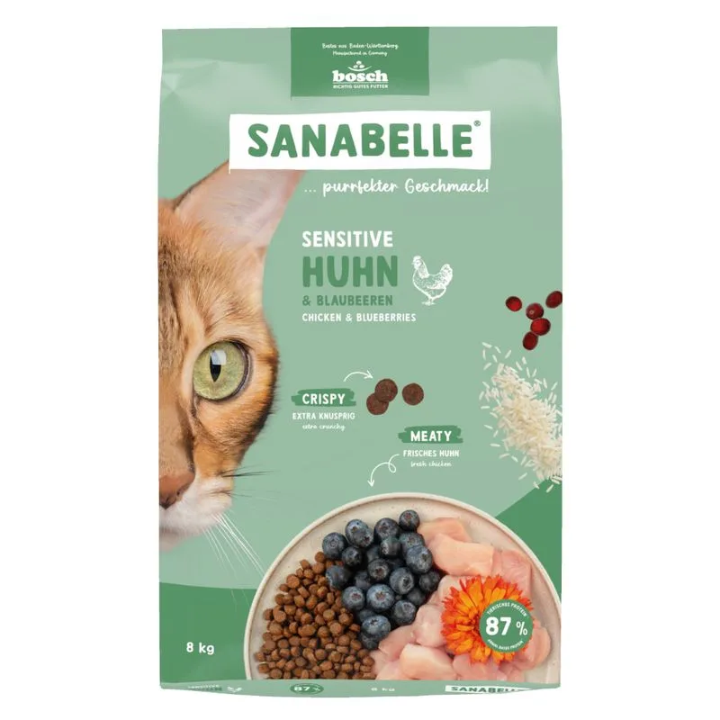 Sanabelle Sensitive Pollo & Mirtilli (8 kg)