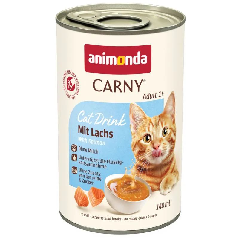 animonda Carny Cat Drink 24 x 140 ml (Salmone)