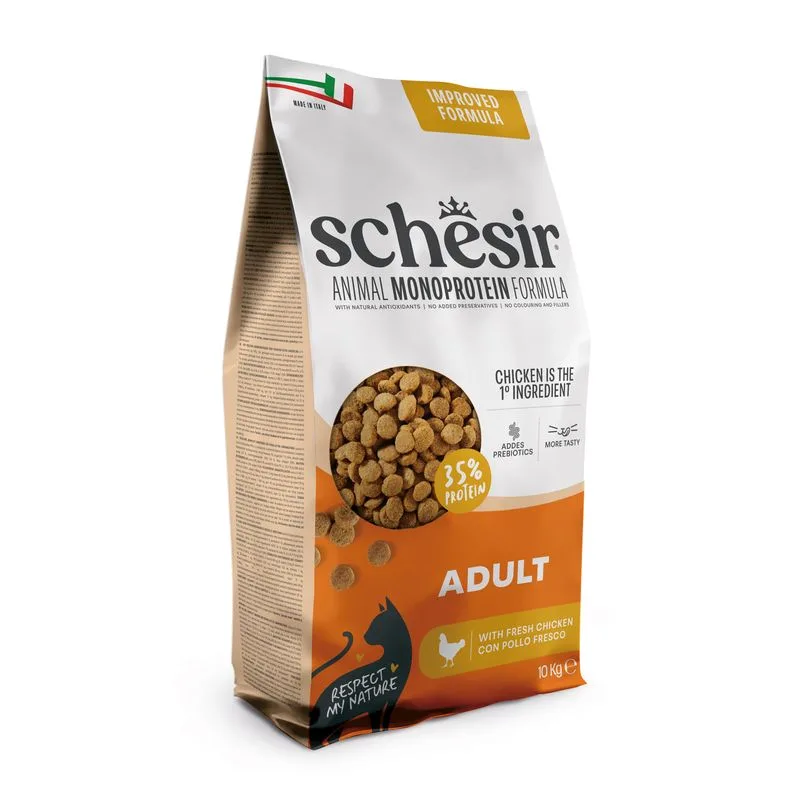 Schesir Adult Monoprotein con Pollo (Set %: 2 x 10 kg)