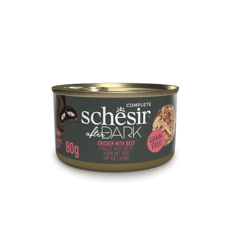 Schesir After Dark Filetti in brodo 12 x 80 g (Pollo con manzo)
