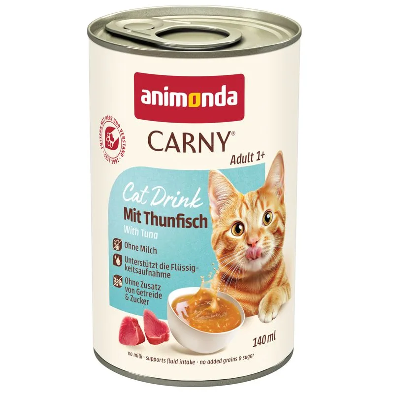 animonda Carny Cat Drink 24 x 140 ml (Tonno)