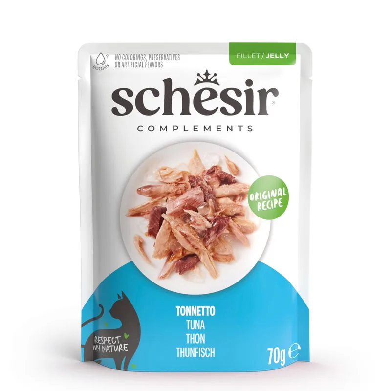 Schesir Complements Filetti in Gelatina 12 x 70 g in buste
