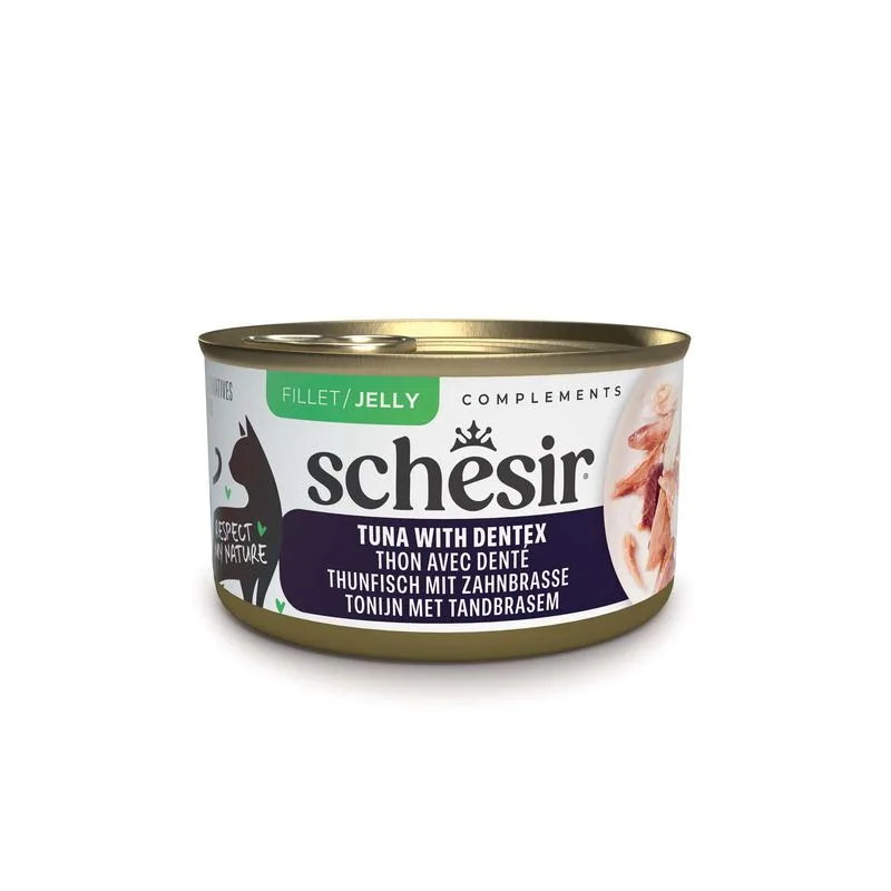 Schesir Complements in Gelatina 12 x 70 g (Tonnetto con Dentice)