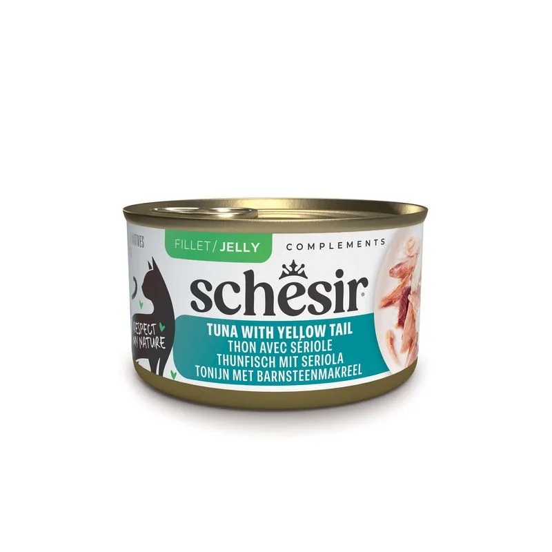 Schesir Complements in Gelatina 12 x 70 g (Tonnetto con Ricciola)