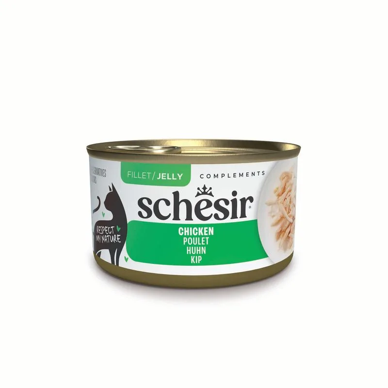 Schesir Complements in gelatina 24 x 70 g in lattina (Pollo)