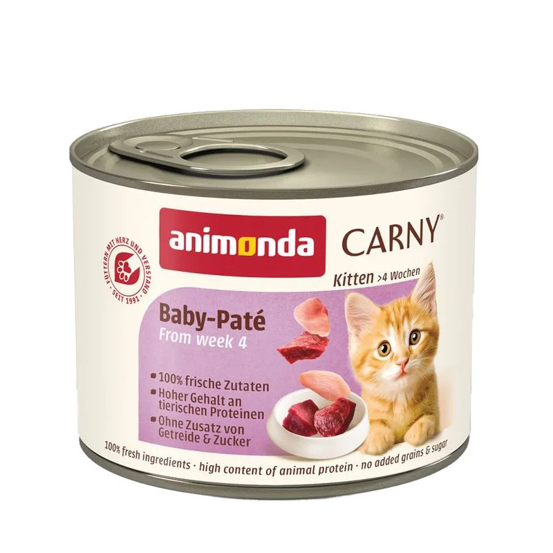 animonda Carny Kitten 24 x 200 g (Baby-Paté)