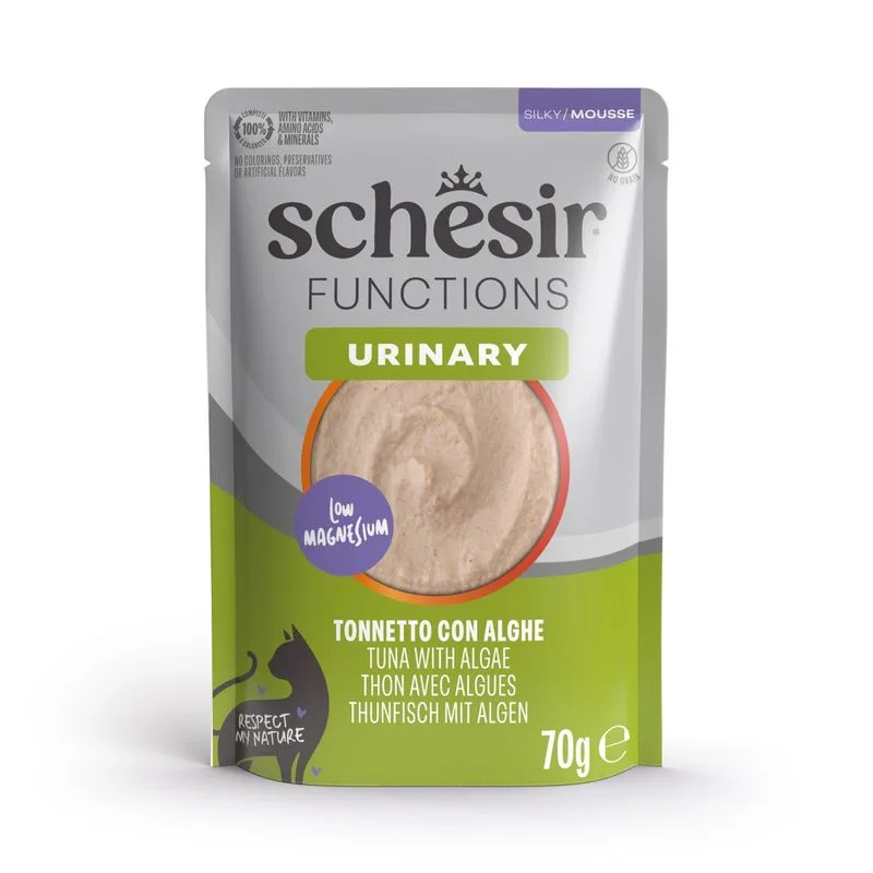 Schesir Functions Mousse 24 x 70 g (Urinary - Tonnetto con Alghe)