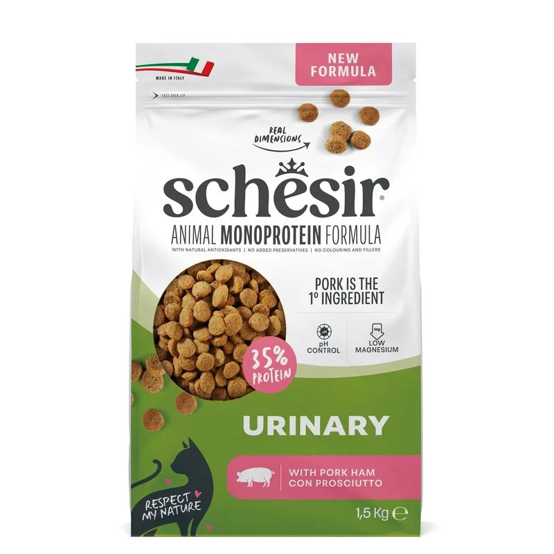 Schesir Monoprotein Urinary con Prosciutto (Set %: 2 x 1,5 kg)