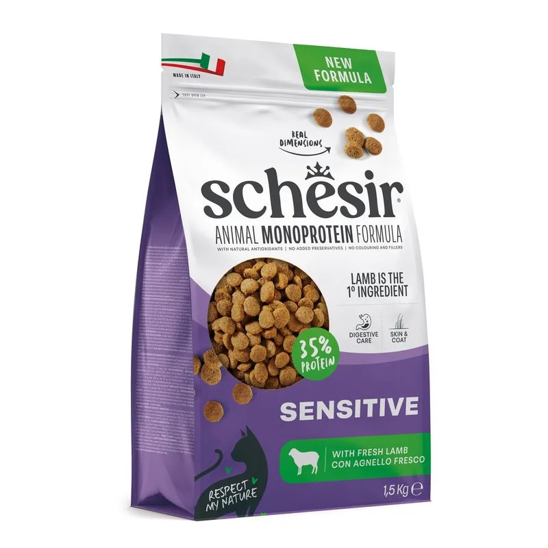 Schesir Sensitive con Agnello (Set %: 2 x 1,5 kg)