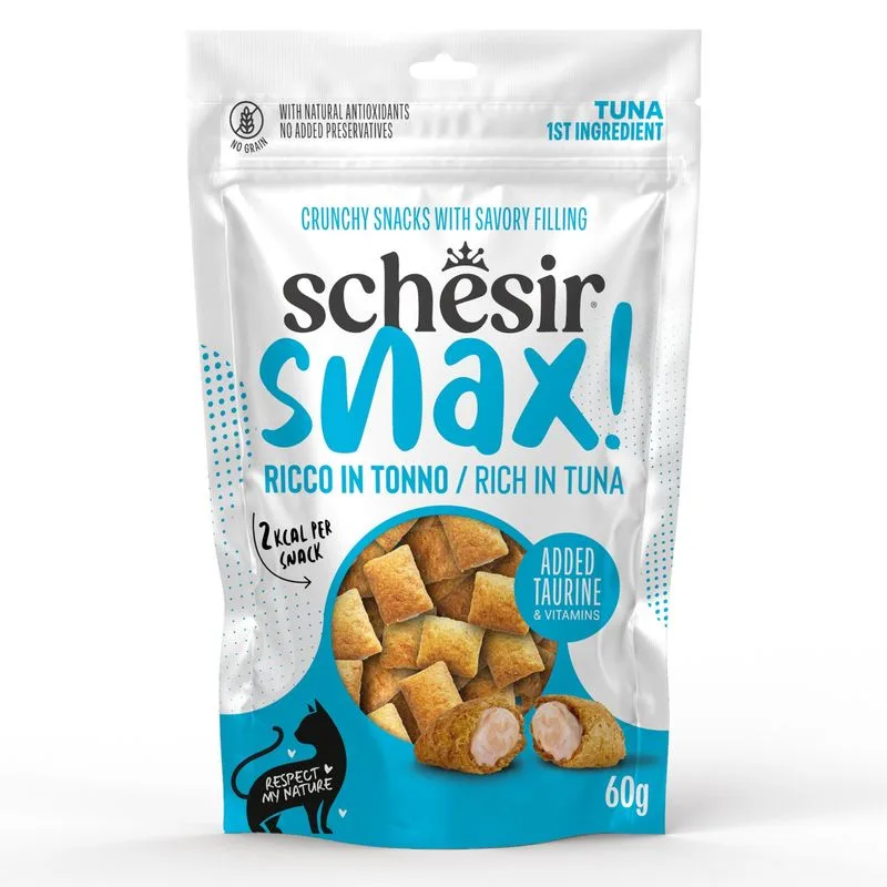 Schesir Snax! Pockets 60 g (Tonno)