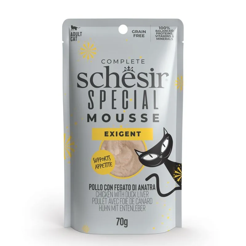 Schesir Special Exigent 12 x 70 g Umido per gatto