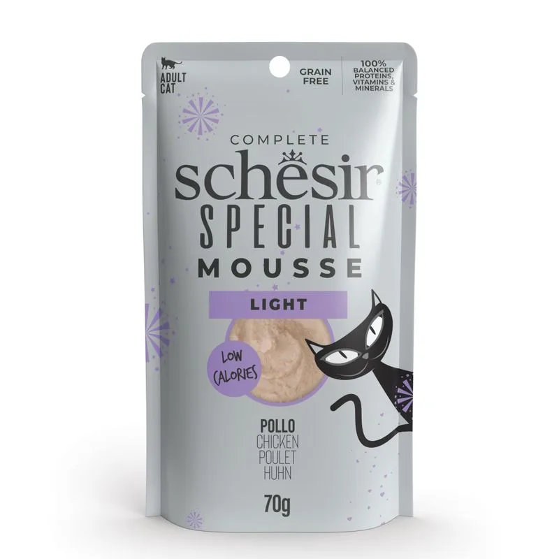 Schesir Special Mousse Light 12 x 70 g Umido per gatto