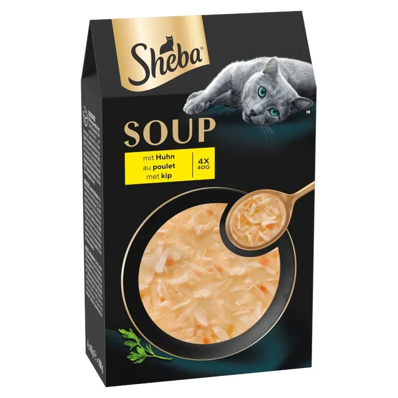 Sheba Classic Soup buste 80 x 40 g (con Pollo)