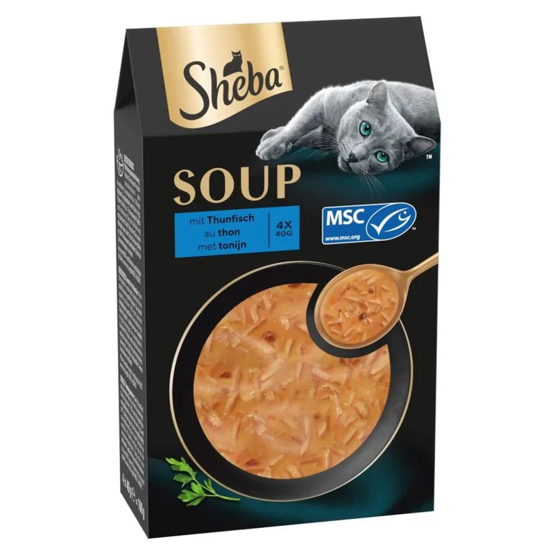 Sheba Classic Soup buste 80 x 40 g (con Tonno)