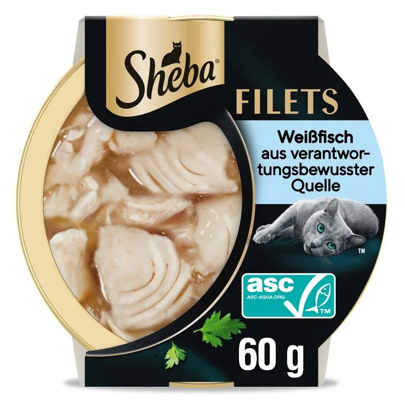 Sheba Filets 32 x 60 g (Pesce bianco)