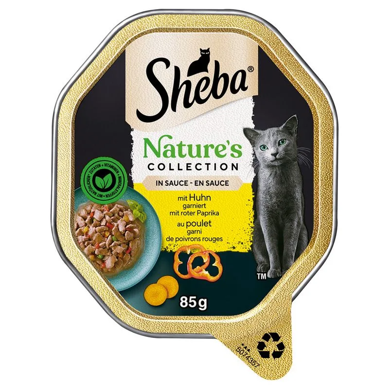 Sheba Nature´s Collection in Salsa 44 x 85 g (con Pollo)