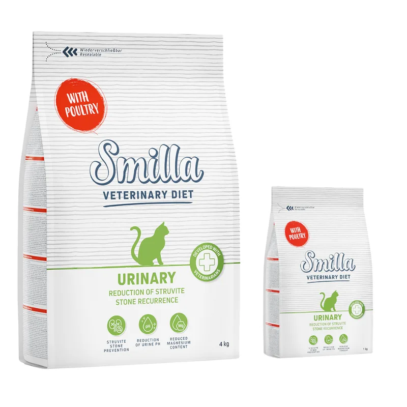 Smilla Urinary Veterinary Pollame Crocchette gatto (Set %: 2 x 10 kg)