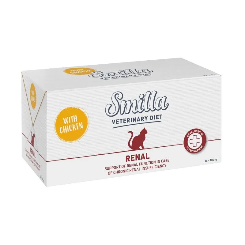 Smilla Veterinary Diet Renal Pollo umido gatto (Set %: 24 x 100 g)
